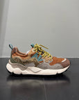 Sneakers Flower Mountain Art. YAMANO 3 UNI - Sneakers in suede e tessuto tecnico Donna