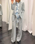 Giacca Tela di Poliestere Bistrech Effetto Malfile Canzone Marella Donna Art. 26130411512