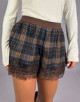 Shorts Elastico Vita Pizzo Fondo HaveONE Donna Art. PMA-R288