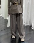 Pantalone Odilia LanaVergine e Viscosa  EmmeMarella Donna Art. 25251361022