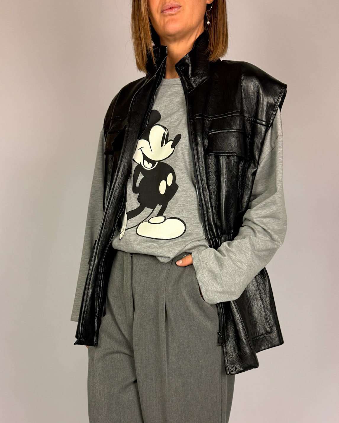 Gilet Ecopelle HaveONE Donna Art. LMT-R024