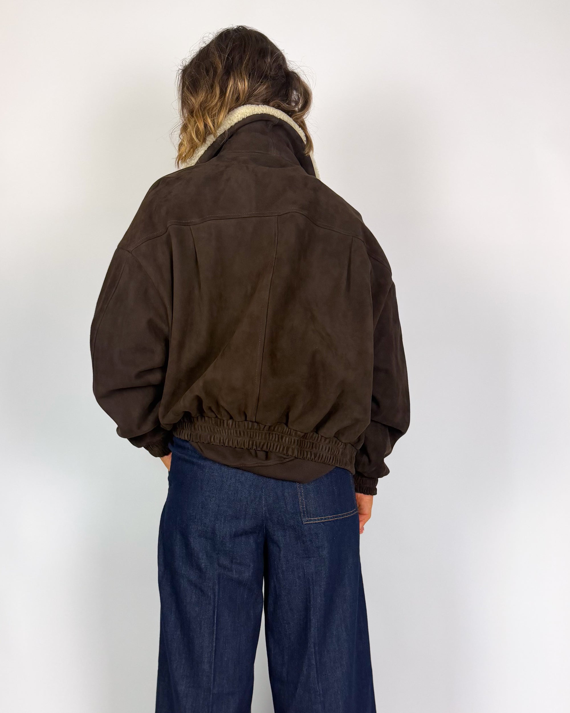 Bomber Gloria Vera Pelle Semicouture Donna Art. Y6WT10