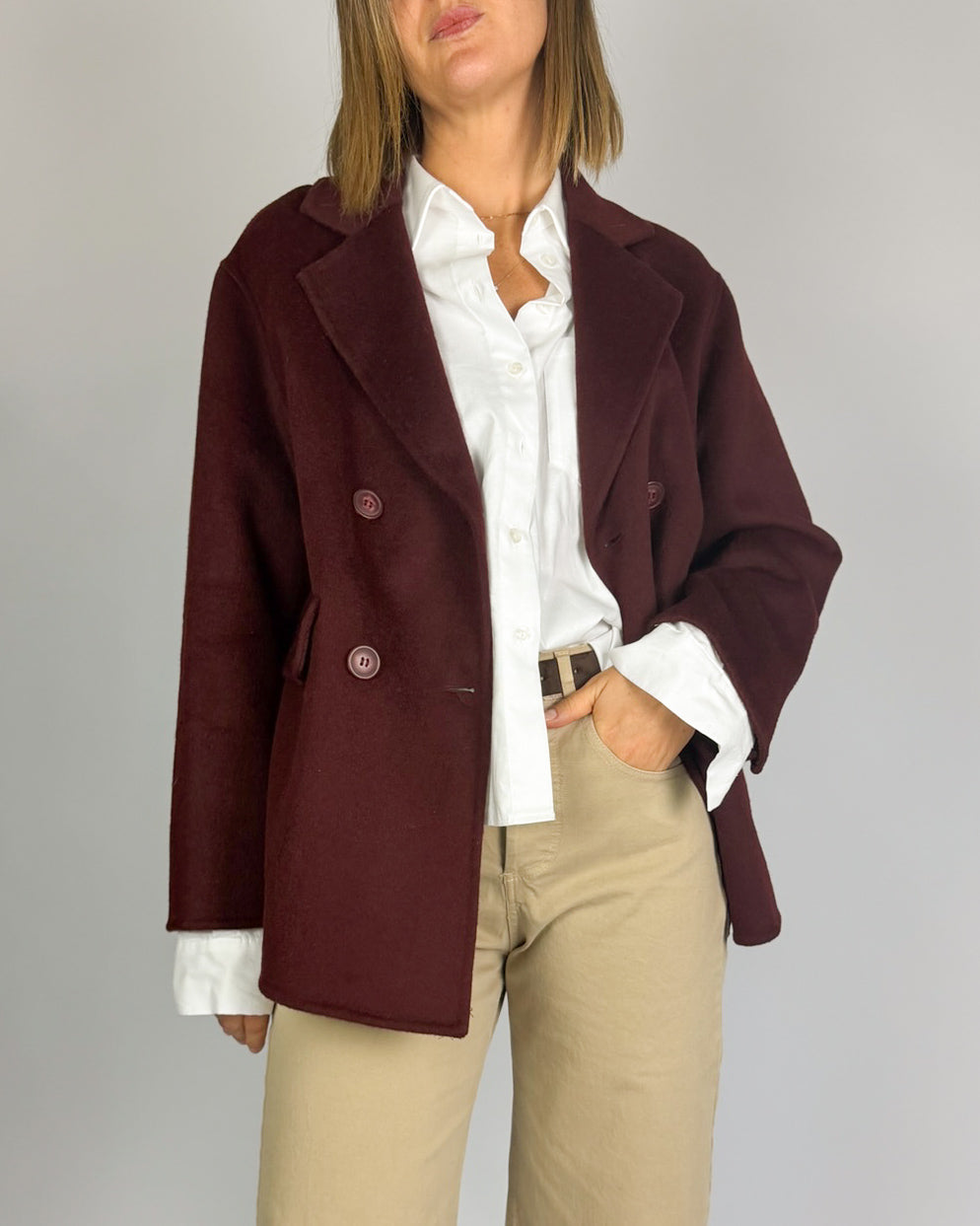 Cappotto DoppioPetto Corto Susy Mix Donna Art. PP408CA02