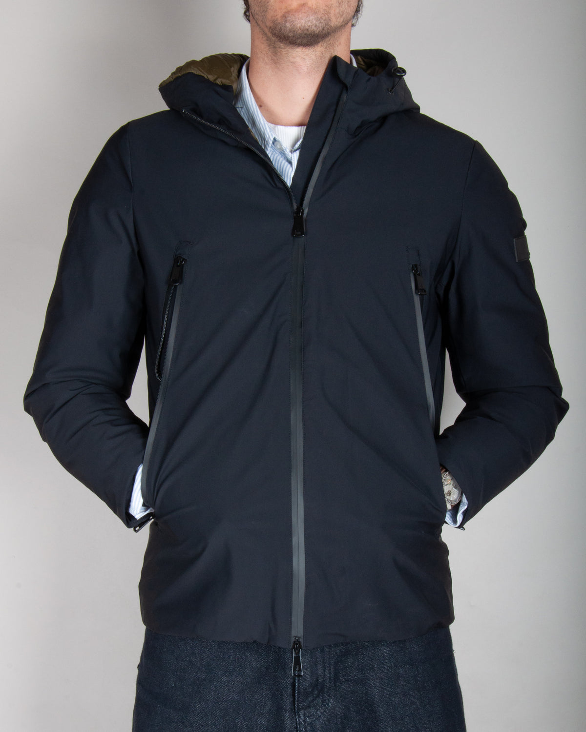 Giubbotto Tecnico con cappuccio Gianni Lupo Art. GL5069BD-F26