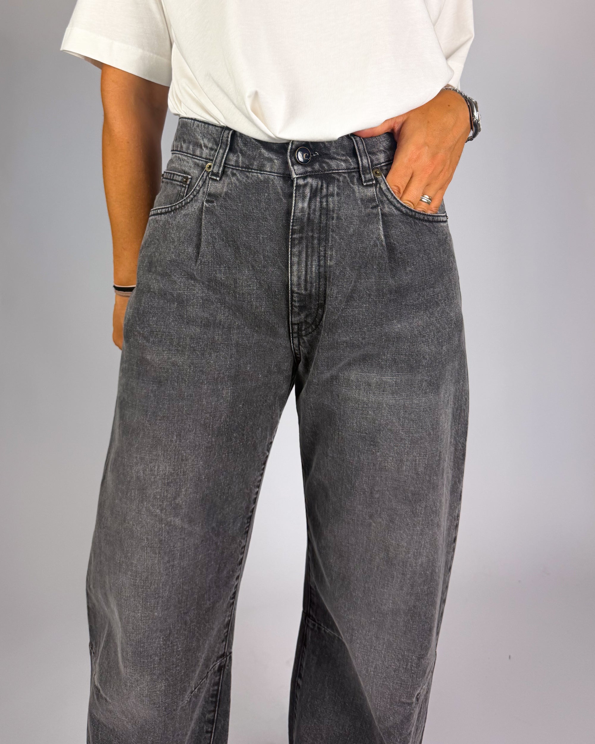 Jeans Bea Gamba Larga  Semicouture Donna Art. Y6WY03