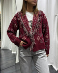 Cardigan Bandana Susy Mix Donna Art. M92106