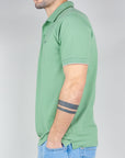 Polo Sun68 Small Stripes on Collar Uomo Art. A35110