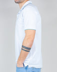 Polo Sun68 Small Stripes on Collar Uomo Art. A35110