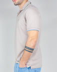 Polo Sun68 Small Stripes on Collar Uomo Art. A35110