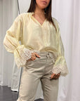 Camicia Profili Pizzo  Susy Mix Donna Art. 26180