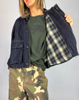 Giubbino Denim Collo Velluto  Tensionein Donna Art. W26J261