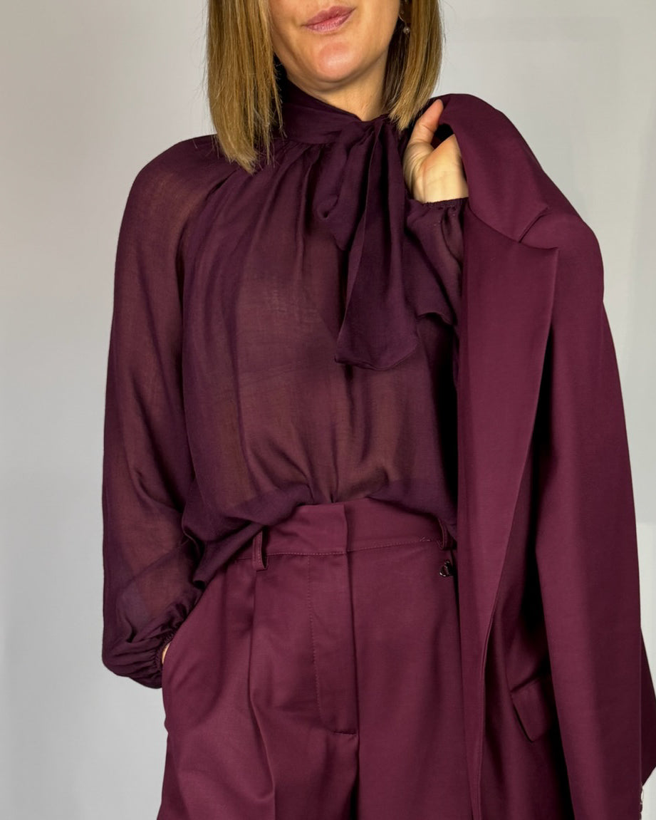 Camicia Fiocco Susy Mix Donna Art. BL153030