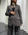 Giacca Check Susy Mix Donna Art. SM185A