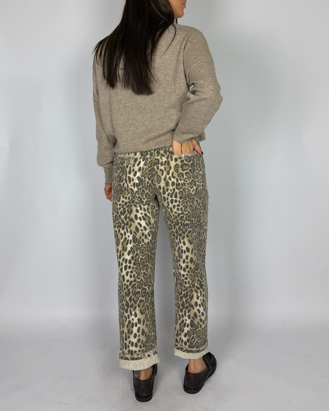 Pantalone Tom Regular Tensionein Donna Art. TOM-MACULATO