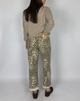 Pantalone Tom Regular Tensionein Donna Art. TOM-MACULATO