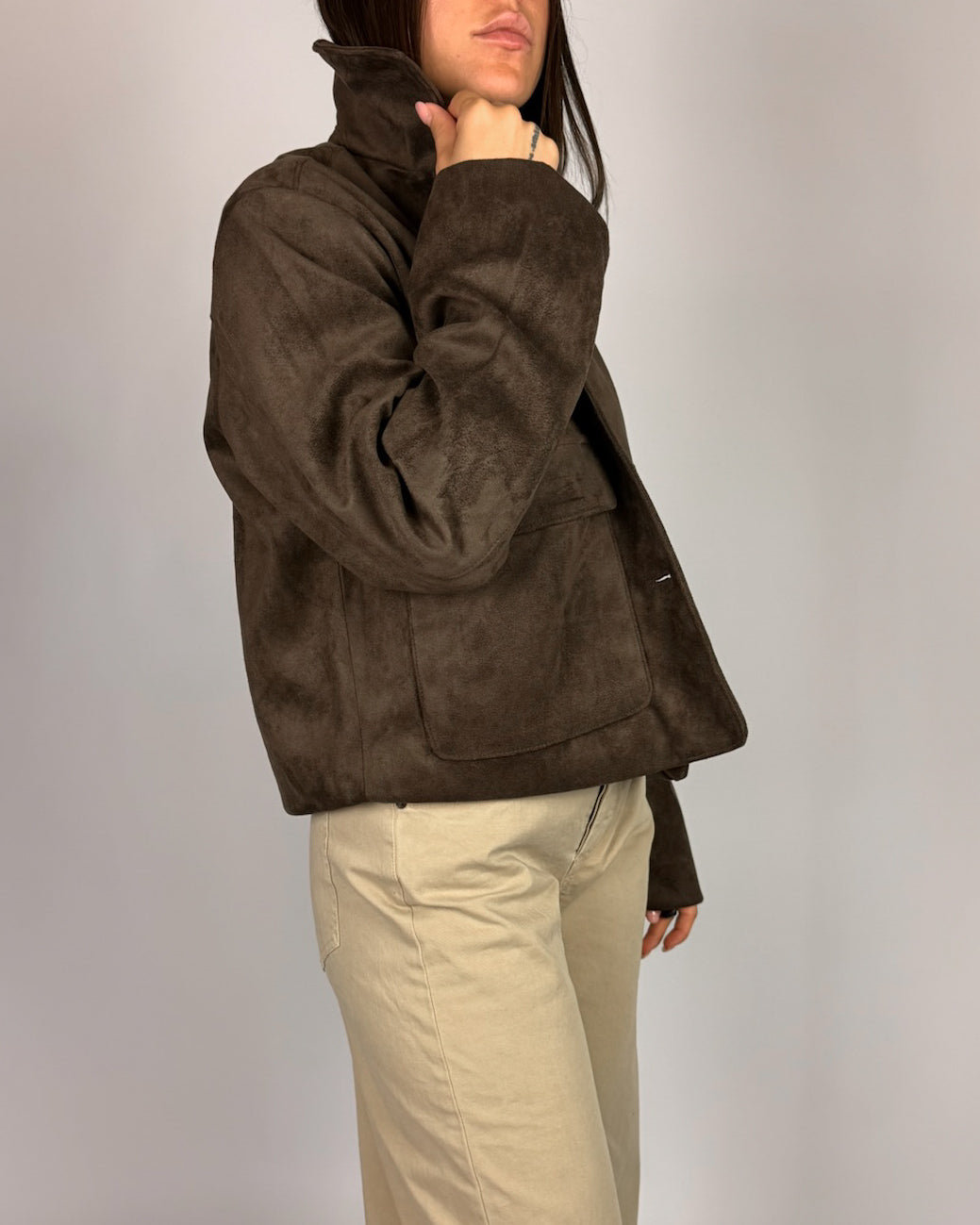Giacca Luisa Suede Con Tasconi JJXX Donna Art.12299899