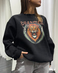 Felpa Tigre Borchia Susy Mix Donna Art. SH002990
