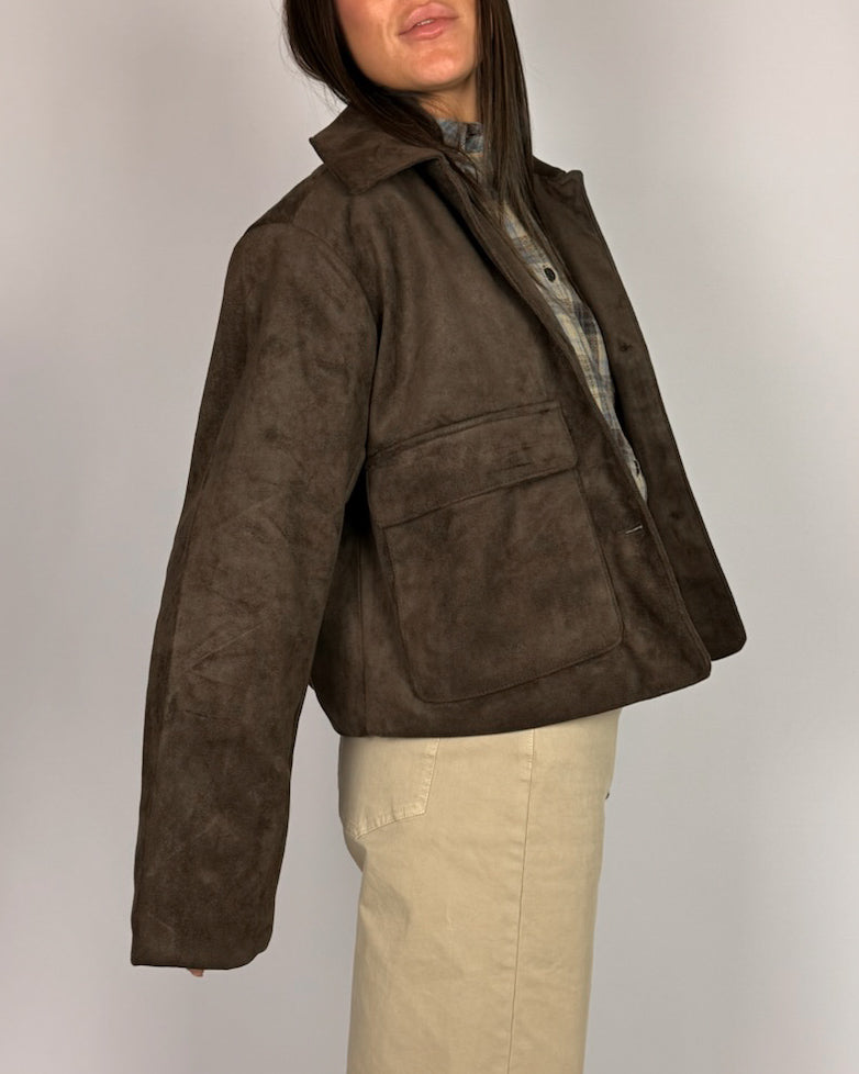 Giacca Luisa Suede Con Tasconi JJXX Donna Art.12299899