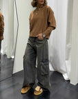 Jeans Cargo Tensionein Donna Art. Giusi-Cargo