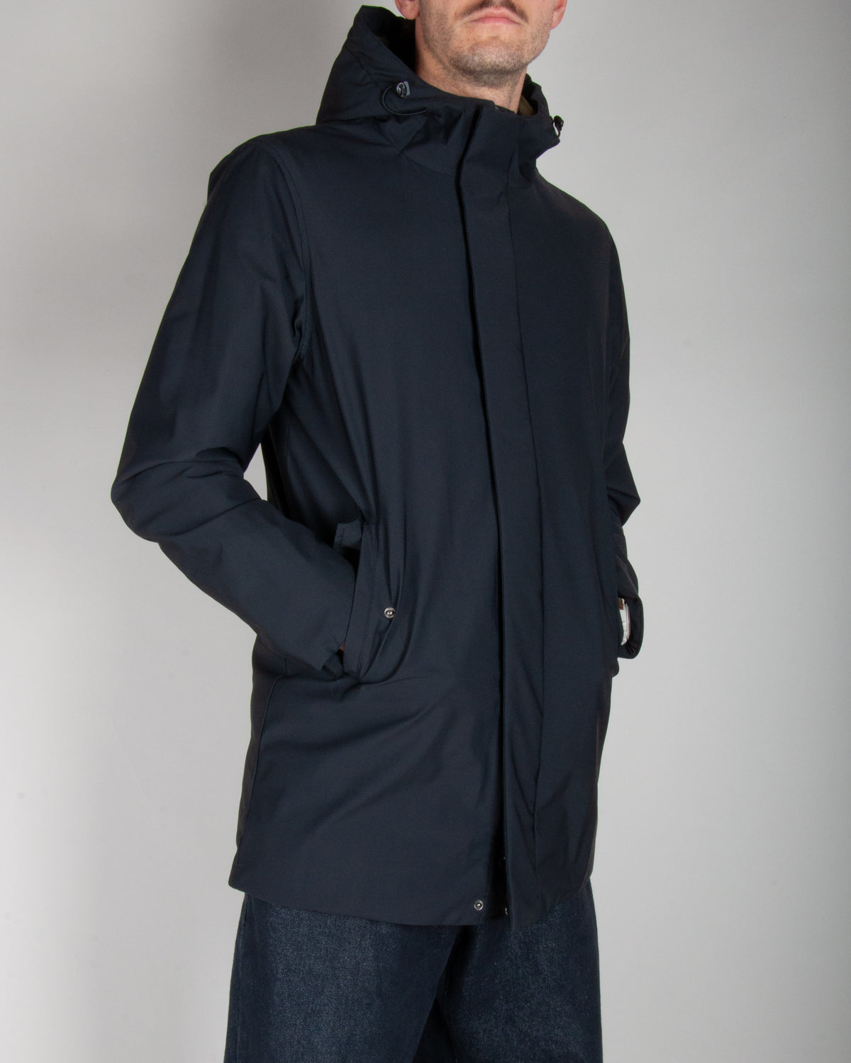 Giubbotto Tecnico lungo con cappuccio Gianni Lupo Art. GL5068BD-F26