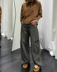 Jeans Cargo Tensionein Donna Art. Giusi-Cargo