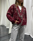 Cardigan Bandana Susy Mix Donna Art. M92106