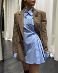 Camicia Lunga Tensionein Donna Art. 26C1016
