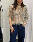 Maglia Paillettes Lumina Donna Art. LD5236