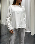 T-shirt Manica Lunga Over Susy Mix Donna Art. 11771