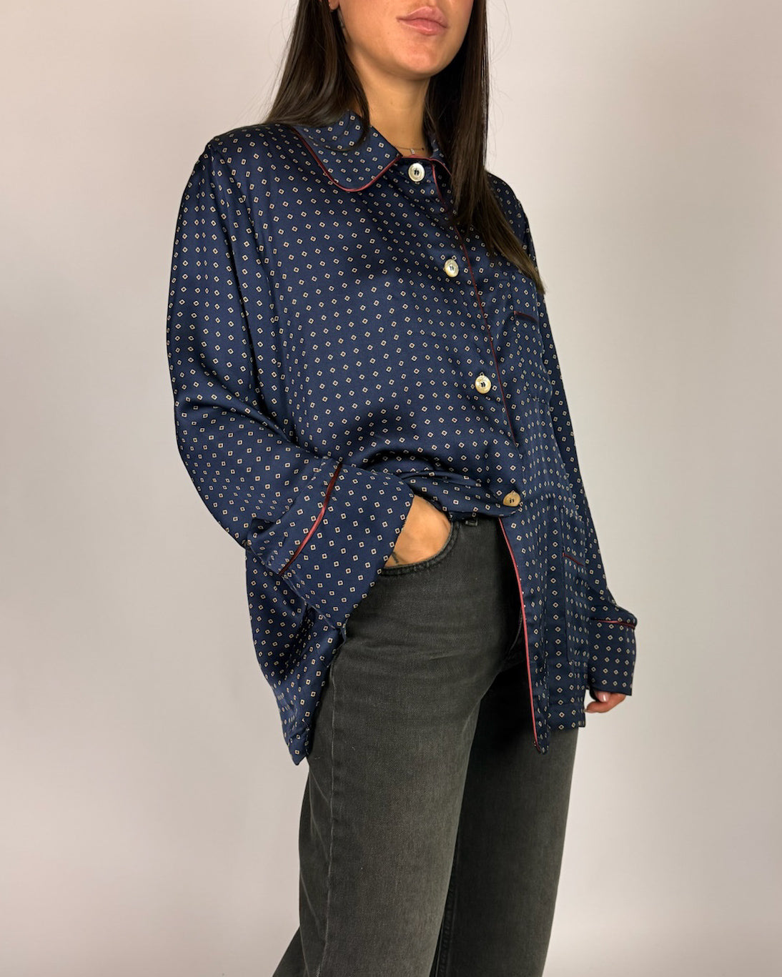 Camicia Fantasia Tensionein Donna Art. 40363