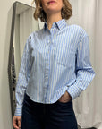 Camicia Cartone Oxford Rigata 100%CO Weekend MaxMara Donna Art.2615111061000