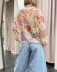 Camicia Fiori Chiffon Susy Mix Donna Art. CM05731