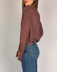 Camicia Fantasia Cravatta Tensionein Donna Art. 40610