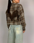 Camicia Quadro Frangia Tensionein Donna Art. 27C6417