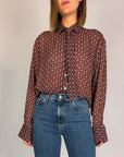 Camicia Fantasia Cravatta Tensionein Donna Art. 40610