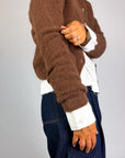 Cardigan In Maglia Volta Marella Donna Art. 26233460722