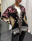 Cardigan Frangia Susy Mix Donna Art.72056