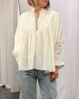 Camicia Ricamo Fiori Our Due Donna Art. Drizzle