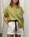 Camicia Tasca Paillettes Donna Dixie Art. C881A174