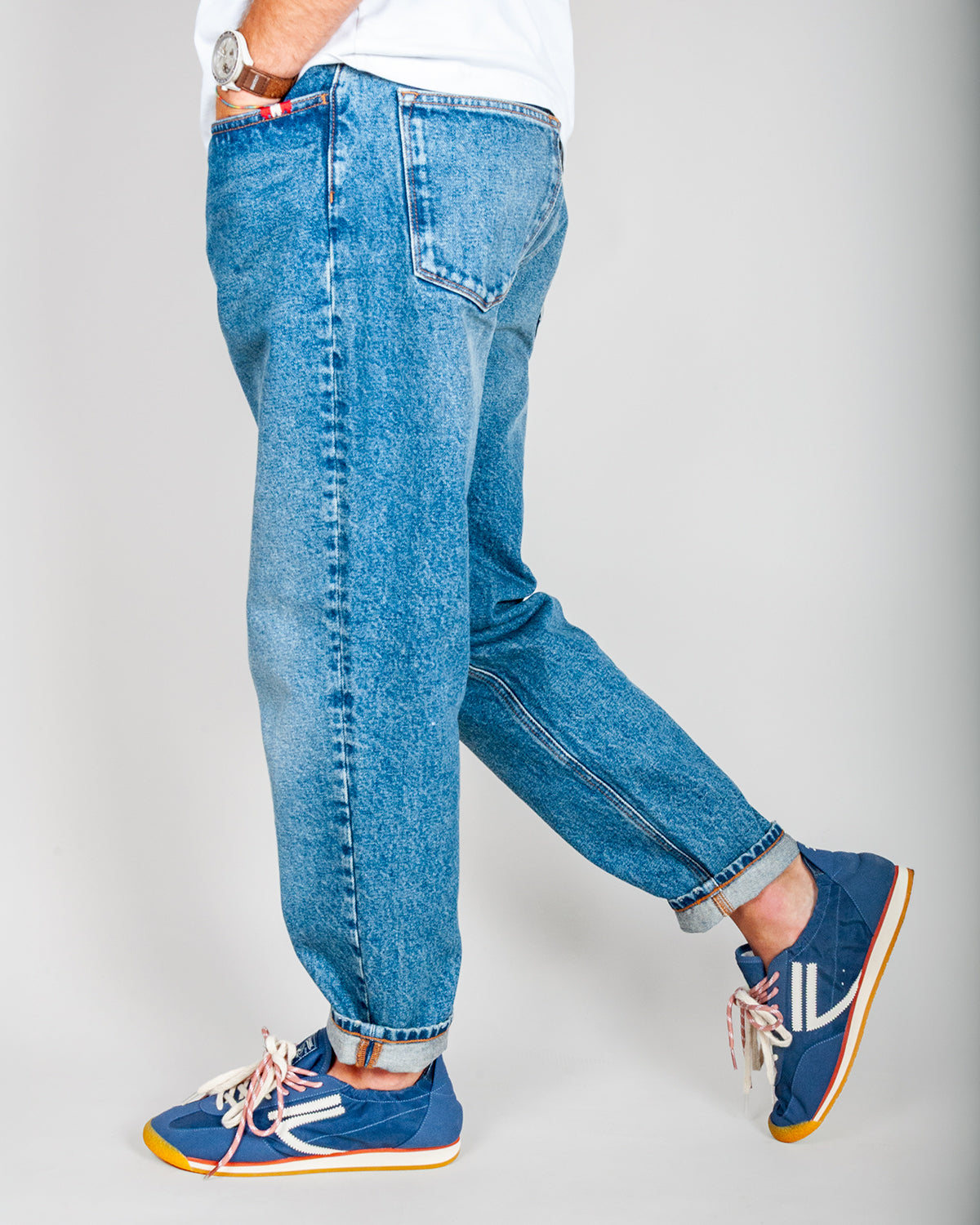 Jeans Jeremiah Uomo Powder Denim Amish Art. AMU001CT523213