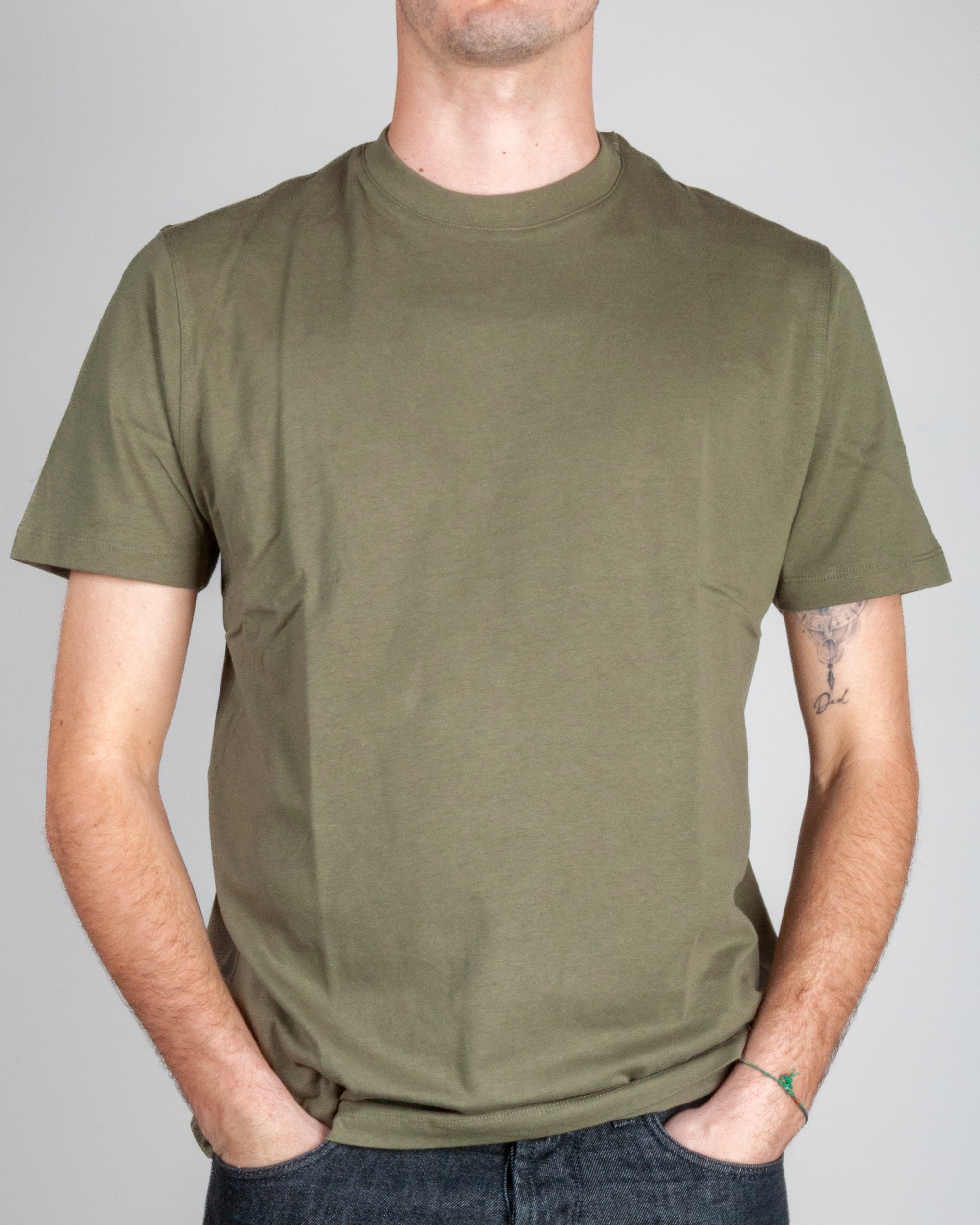 T-shirt Basic girocollo stretto Over D Art. OC1F2W5T26