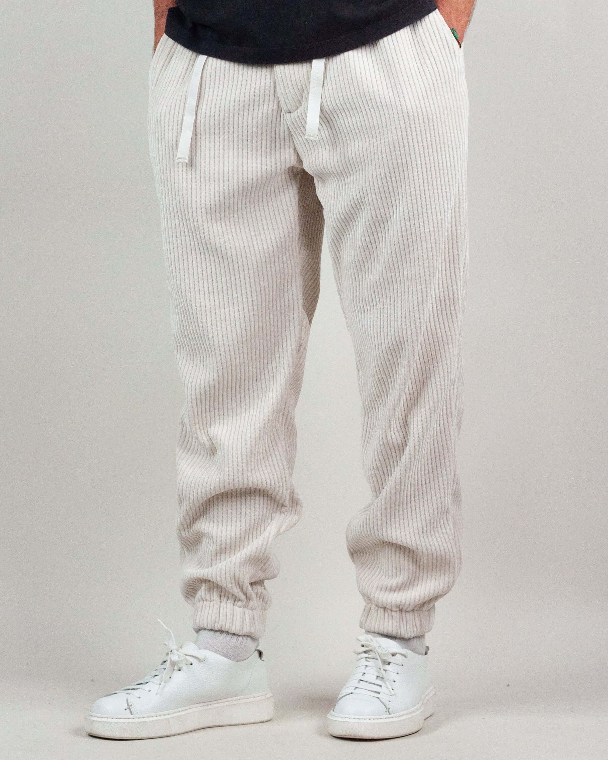 Pantalone Velluto costa larga con elastico caviglia Berna Uomo Art. BERNA M 252117