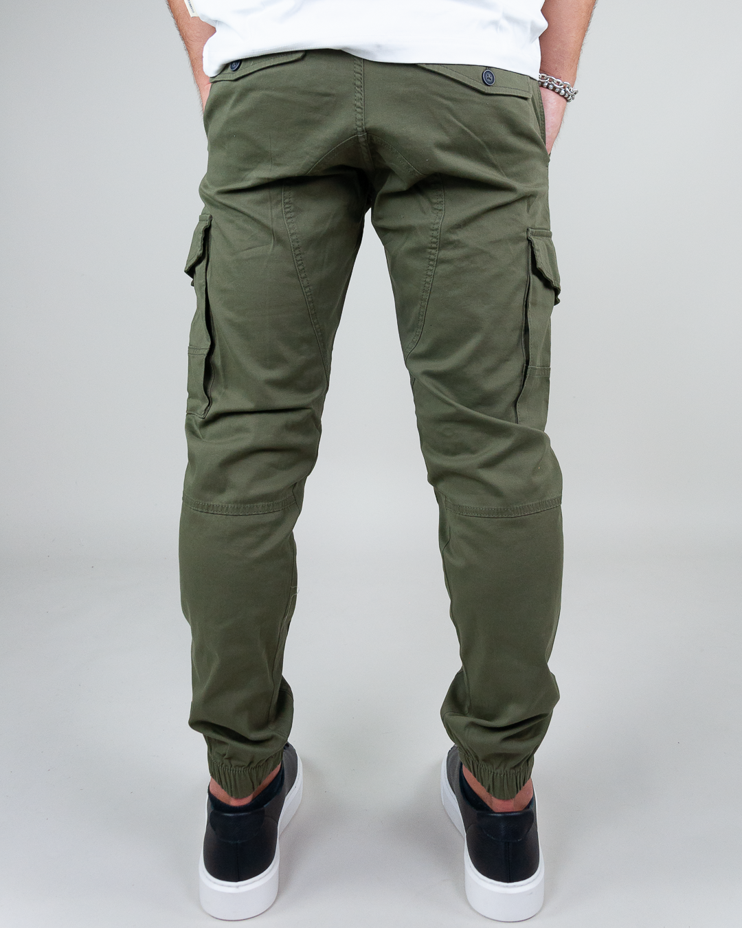 Pantalone Cargo con elastico Jack &amp; Jones Art. 12141844 - 1921 Store