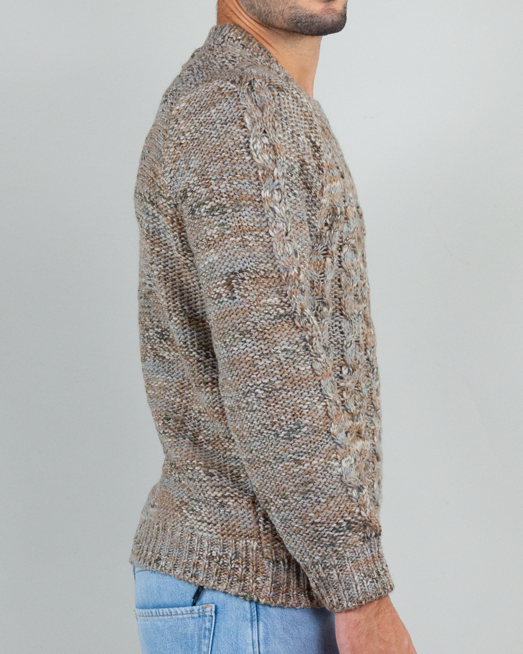 Maglia  Berna Rasato Treccia Art. BRN M 252031