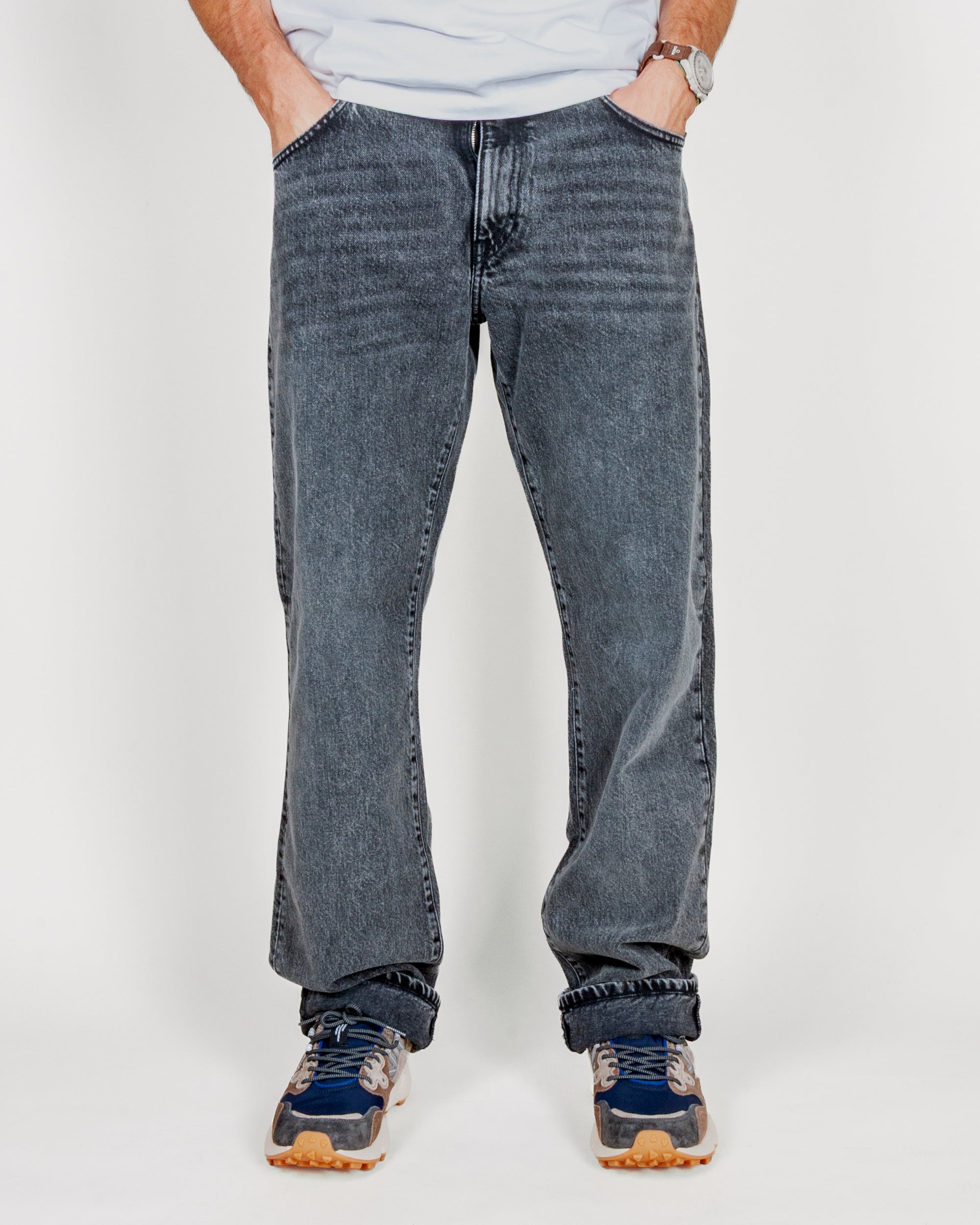 Jeans James Uomo Black Denim Amish Art. AMU010N0943011