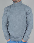 Maglia Collo Alto Imperial Art. M814124367 grigio frontale