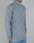 Maglia Collo Alto Imperial Art. M814124367 grigio mezza torsione