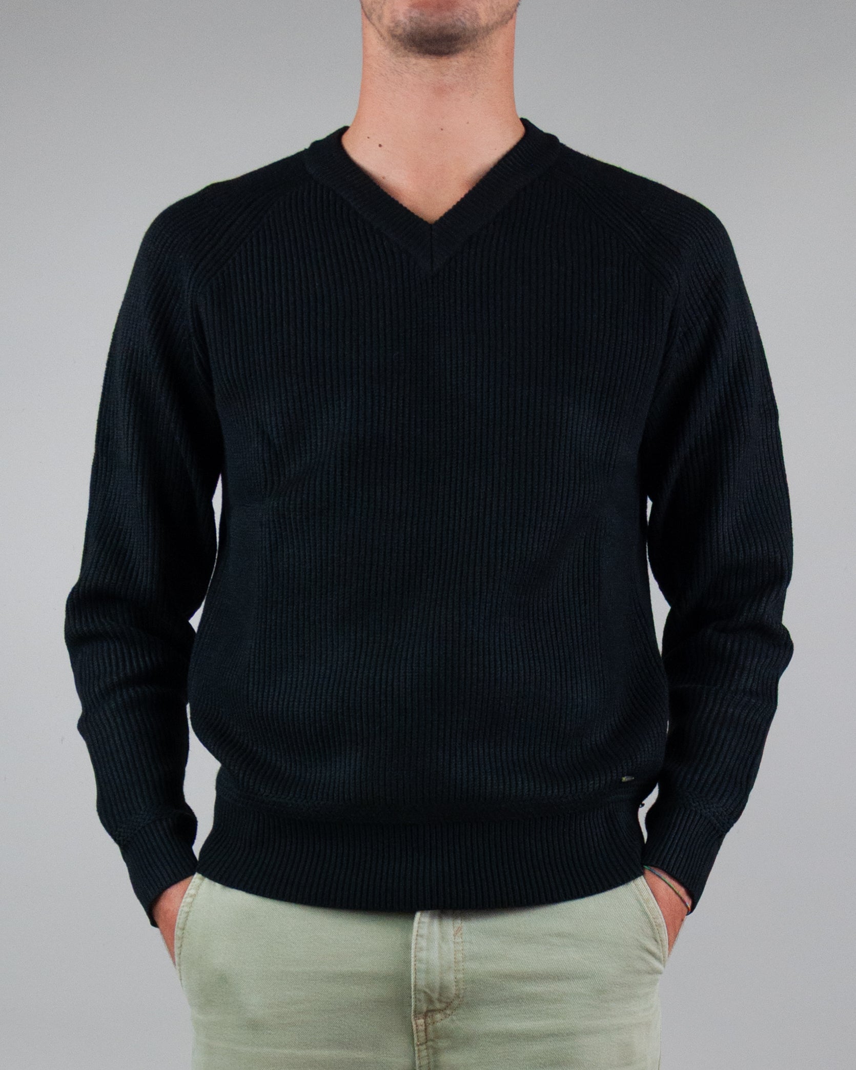 Maglia Costine Scollo a V Gianni Lupo Art. GL35229