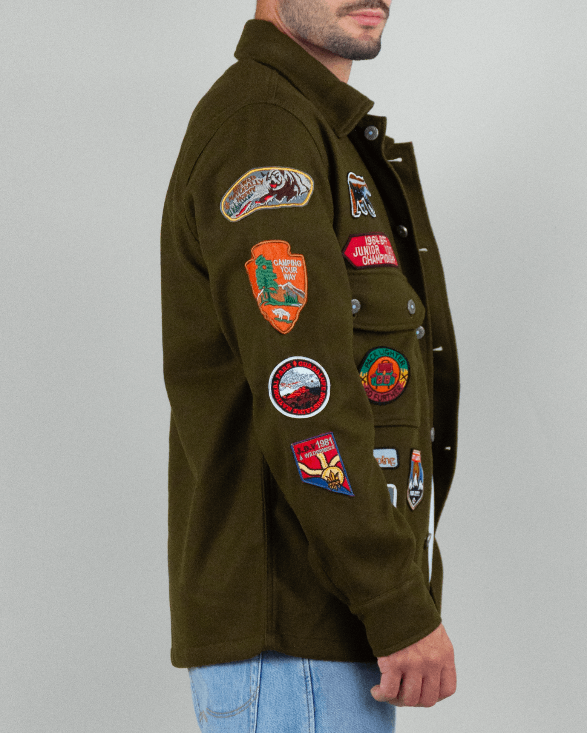 Overshirt Patch Berna Art. BERNA M 252306