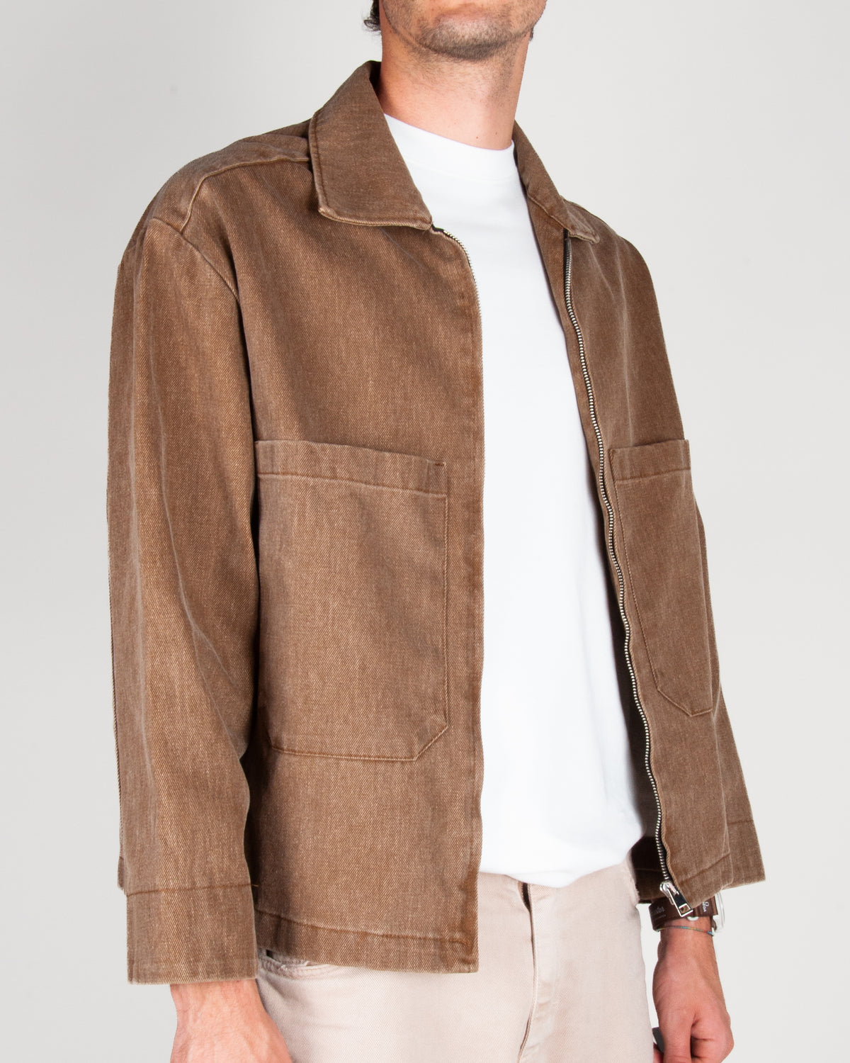 Giacca camicia con zip Imperial Uomo Art. C1Q4MAR50Y